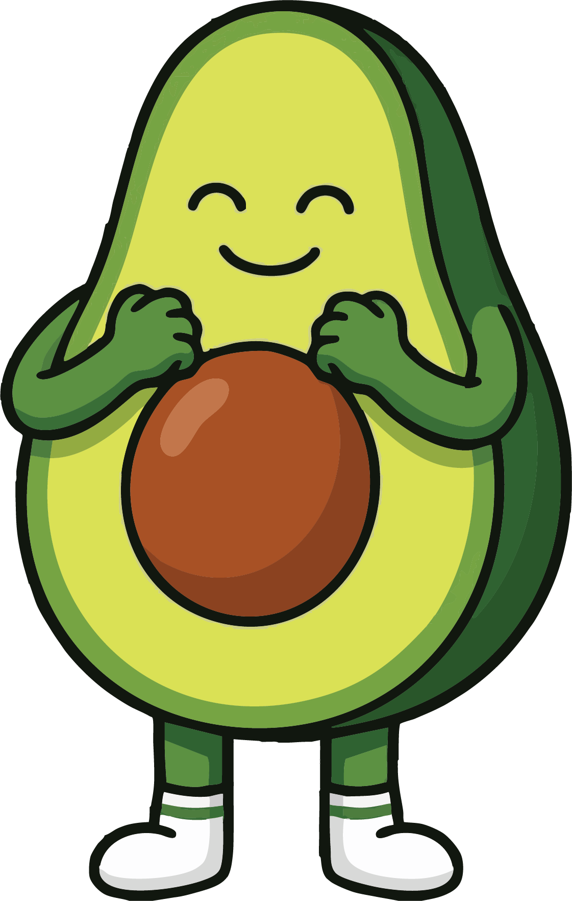 Avocado Mascot