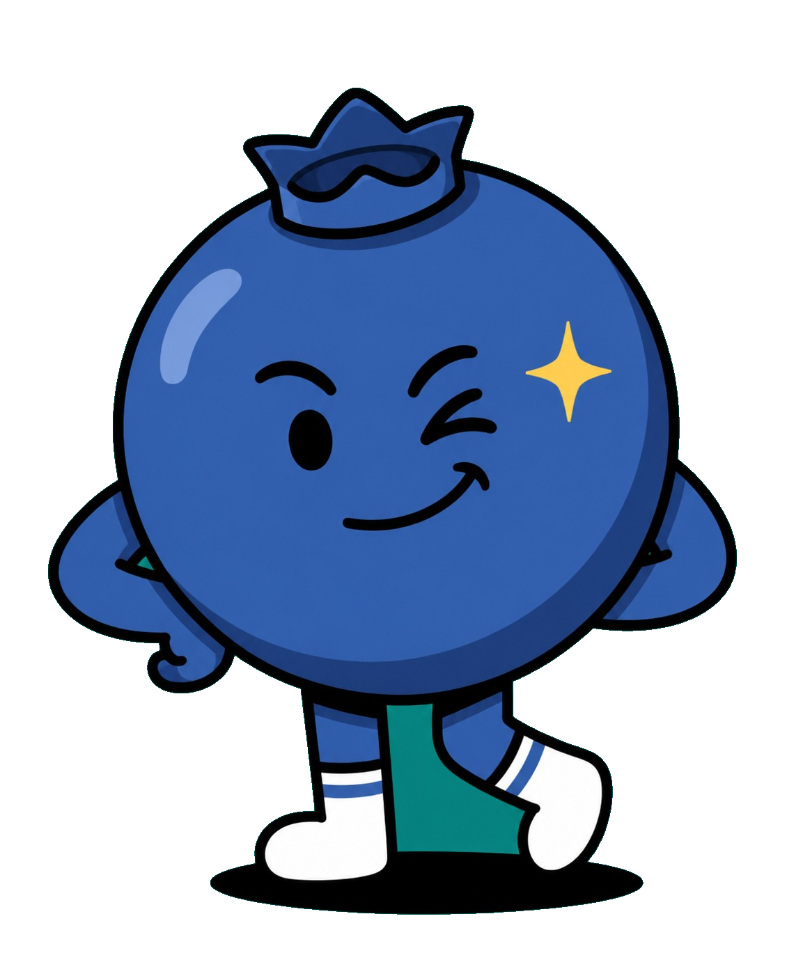Blueberry Mascot