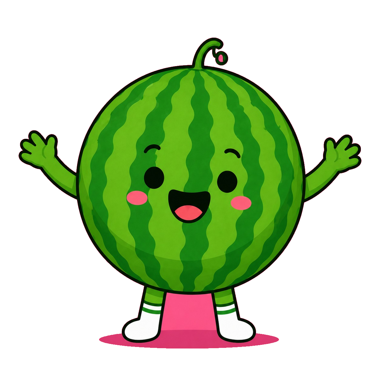 Watermelon Mascot