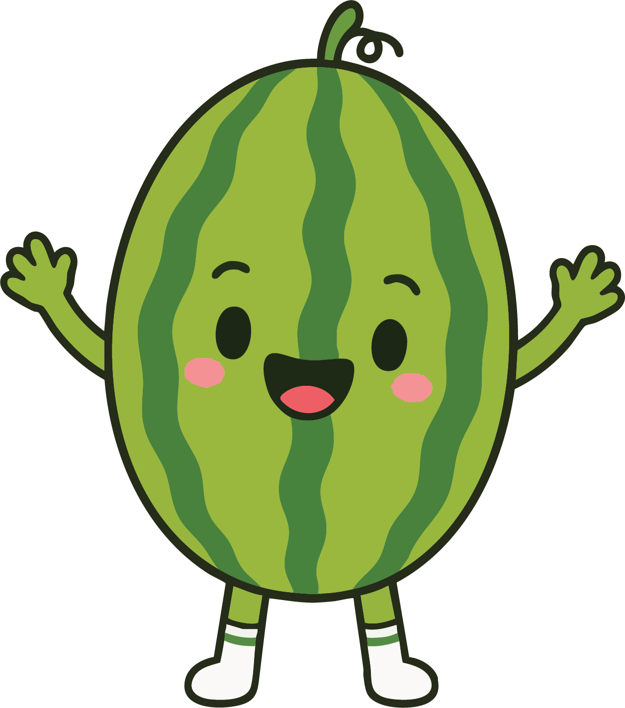 Watermelon Mascot